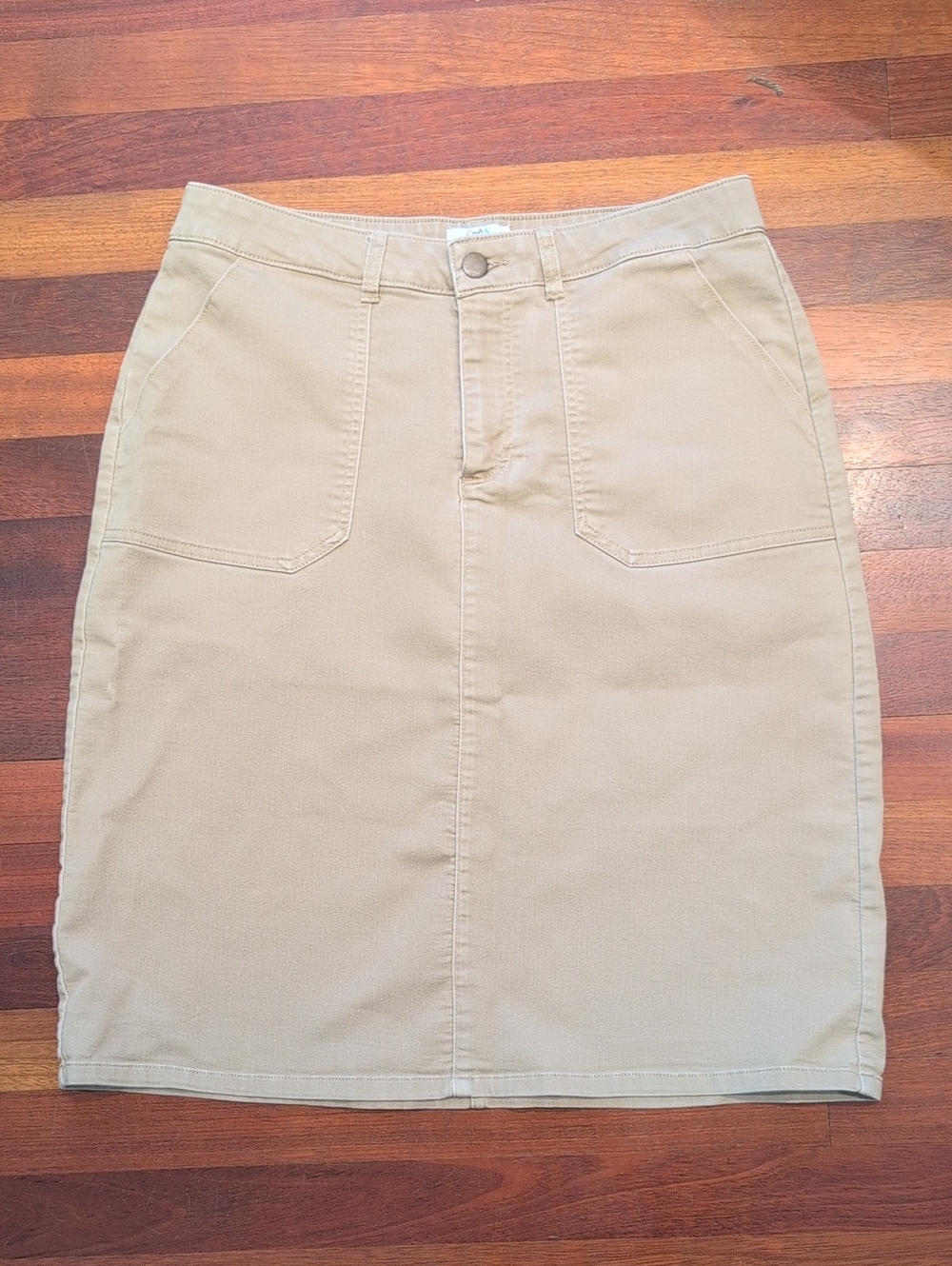 croft & barrow Khaki Skirt
